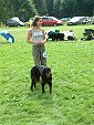 Lillie mit Amelie auf der CAC in Pienzenau